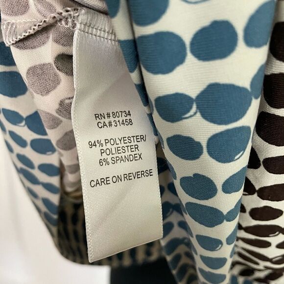 BCBGMAXAZRIA Polka Dot Blouse - Women’s M - Picture 7 of 7